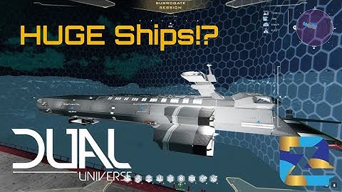 Multi-core Ships in Dual Universe!! | Static and Dynamic Core Alignment Tutorial