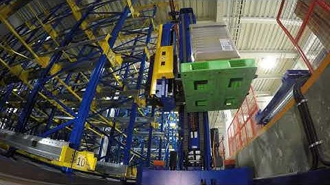 AS/RS (Automated storage and retrieval system) for smart warehouse 4.0