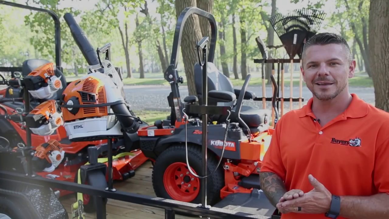 LT20 Backpack Blower Rack from Buyers Products YouTube