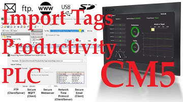 Save Hours: Import PLC Tags Directly to C-More CM5 HMI