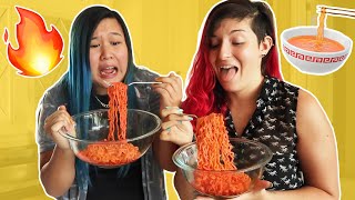 FIRE SPICY NOODLE BEATBOX CHALLENGE