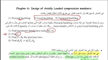 Ch.6 Design of compression members || lecture (1) "Design of rolled sections [Trial and Error]"