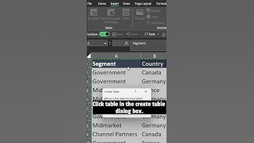 Convert a Range to a Table in Excel (2023)