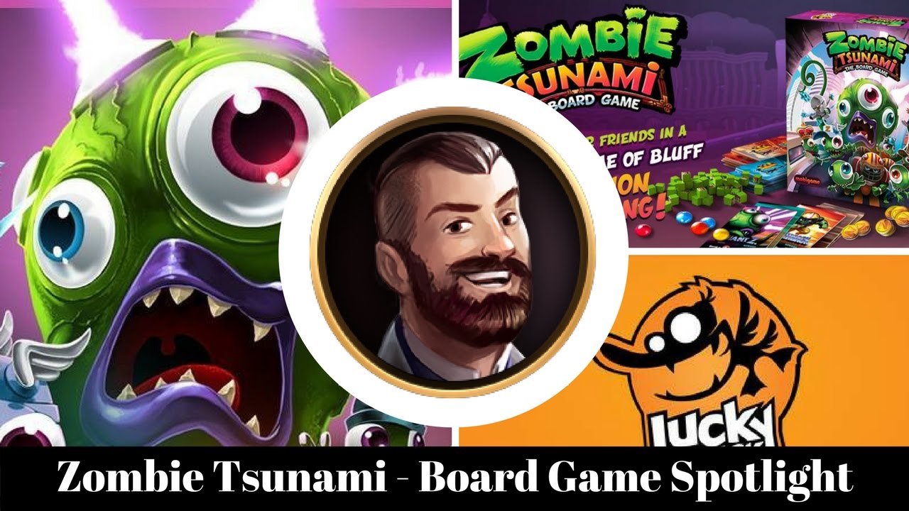 Zombie Tsunami - The Board Game by Lucky Duck Games — Kickstarter