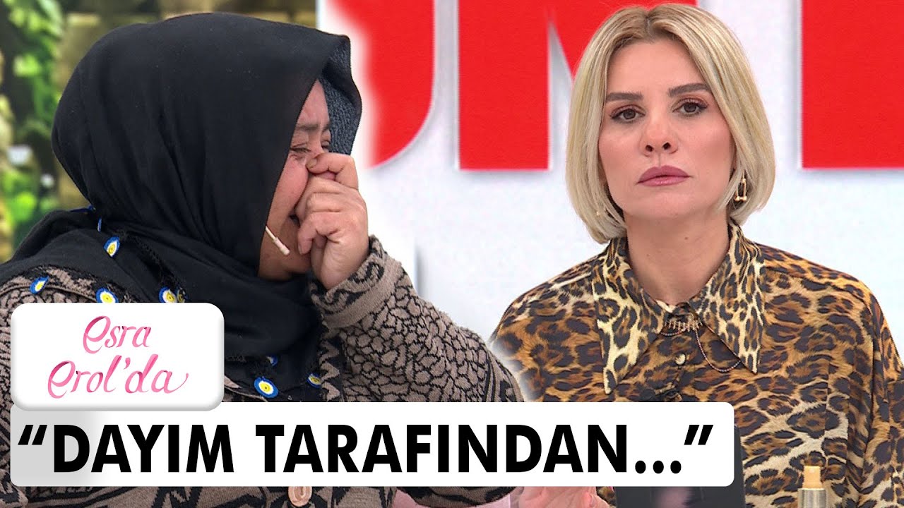 Aile içi istismar ortaya çıktı, stüdyo buz kesti! - Esra Erol'da 27 Ocak 2022