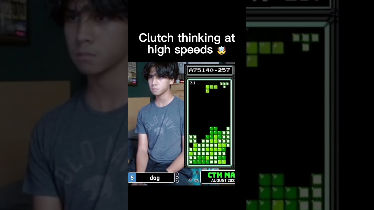 How Does Bro Think That Fast Shorts Tetris