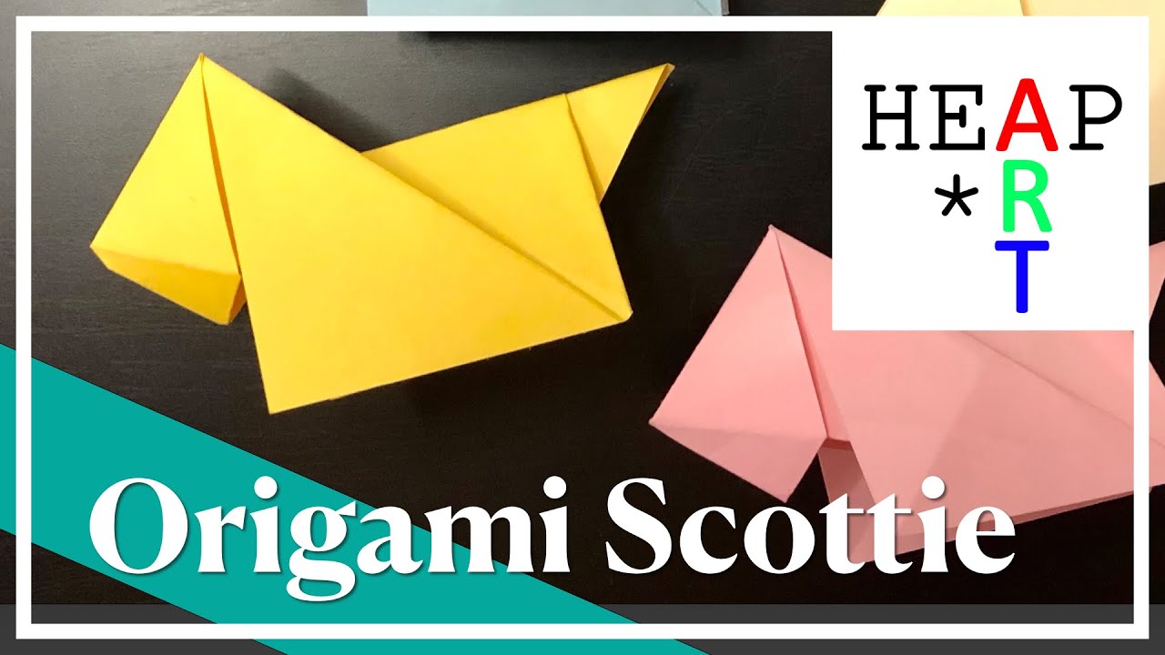 Quickie Origami - Scottie Dog by Robert E. Neale