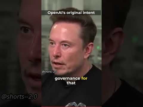 Elon Musk on OpenAI's Original Intent and the Potential of Google as an Open-Source Nonprofit.