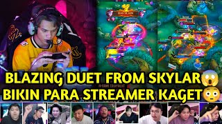 BLAZING DUET FROM SKYLAR😎😱 || STREAMERS REACTION