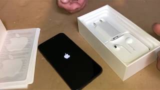Apple iPhone XS 512 GB Space Gray unboxing and instructions