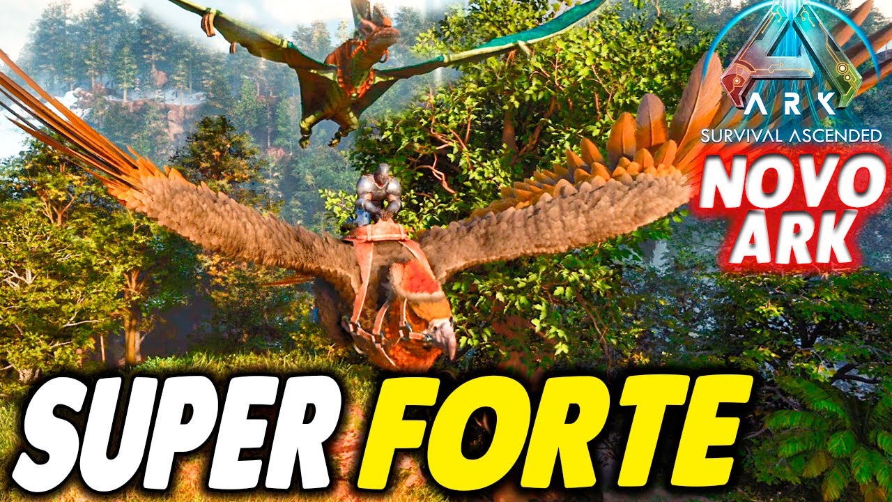 HABILIDADES SUPER FORTES DA ARGENTAVIS NO NOVO ARK - ARK SURVIVAL ...