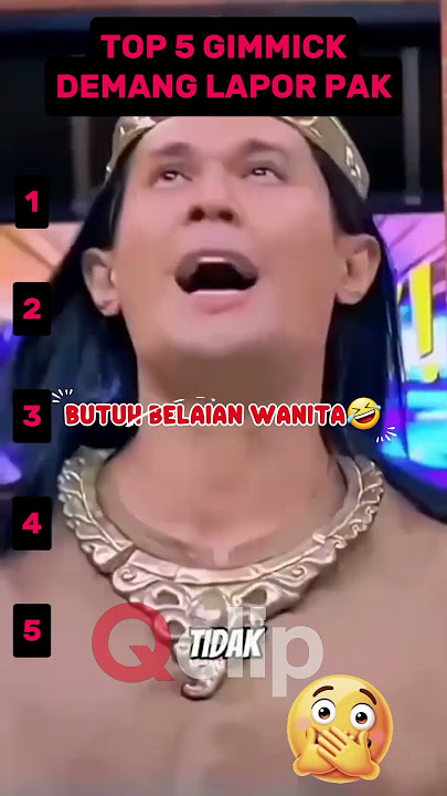 TOP 5 gimmick demang lapor pak #videoshort #laporpaktrans7 #lucu #wendicagur #andretaulany #komedi