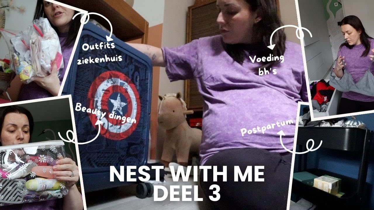 Nest with me deel 3 - vluchtkoffer ziekenhuis, co-sleeper & slaapkamer postpartum | Beautygloss