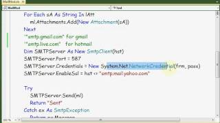 VB.net send email using smtp - by Amen Ayach Net Worth