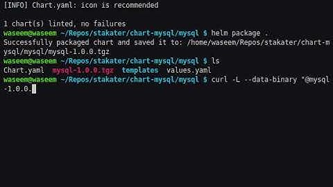 04 - Uploading your custom chart to ChartMuseum