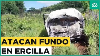 Atacan con disparos un fundo en Ercilla: Dueños tuvieron que resguardarse en la vivienda