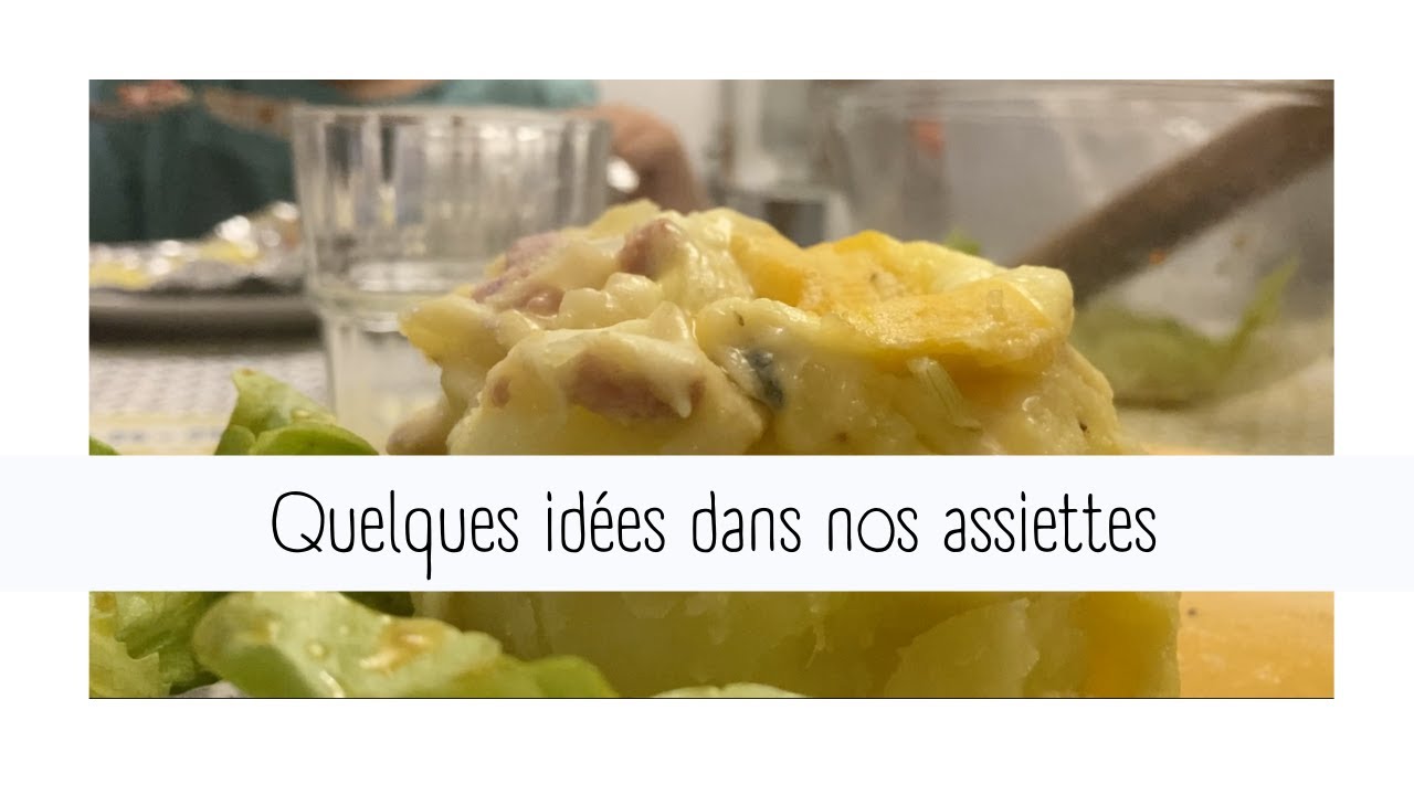 Quelques idées dans nos assiettes I Repas simple et Petit Budget