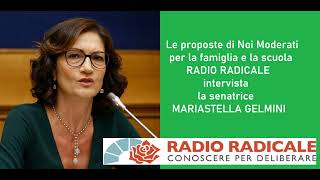 Le Proposte Di Noi Moderati Per La Famiglia E La Scuola Intervista A Mariastella Gelmini