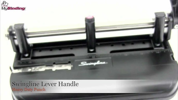 Swingline Personal 3 Hole Paper Punch Demo 