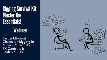 Fast & Efficient Character Rigging in Maya – Mirror IK/FK, FK Controls & Scalable Rigs!