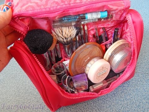 Video: Hoe pak je een make-uptas in op vakantie?