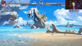 Granblue Fantasy Versus Rising: Abraham El Jaguar plays Master Rank matches ft. 2B