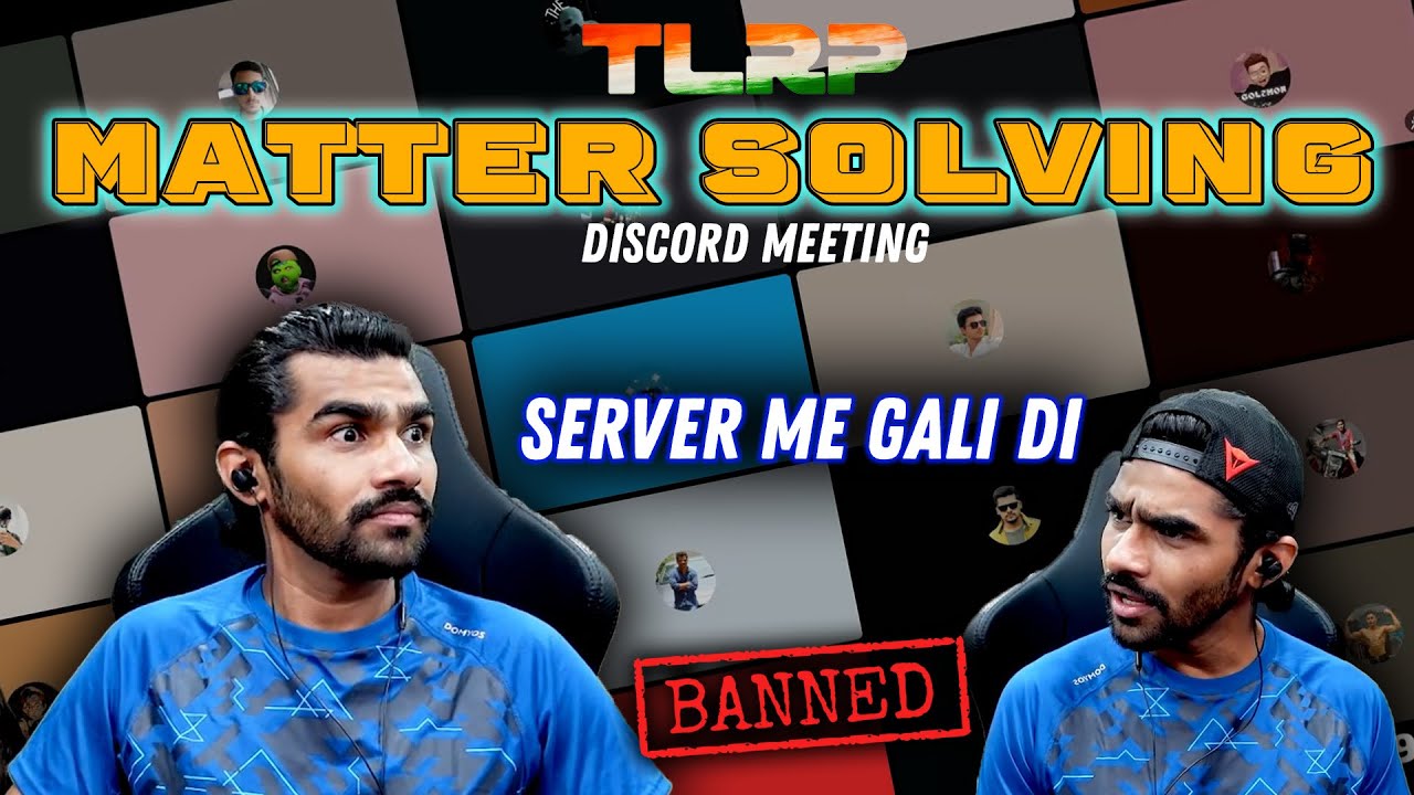 Shreeman Legend TLRP Matter Solving | Discord Meeting | #tlrp #gtarp