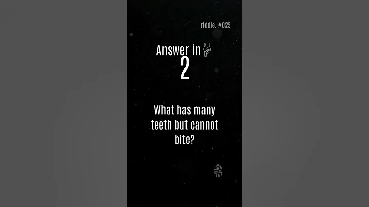 riddle. | Day #025 | Think you’re smart? Solve this