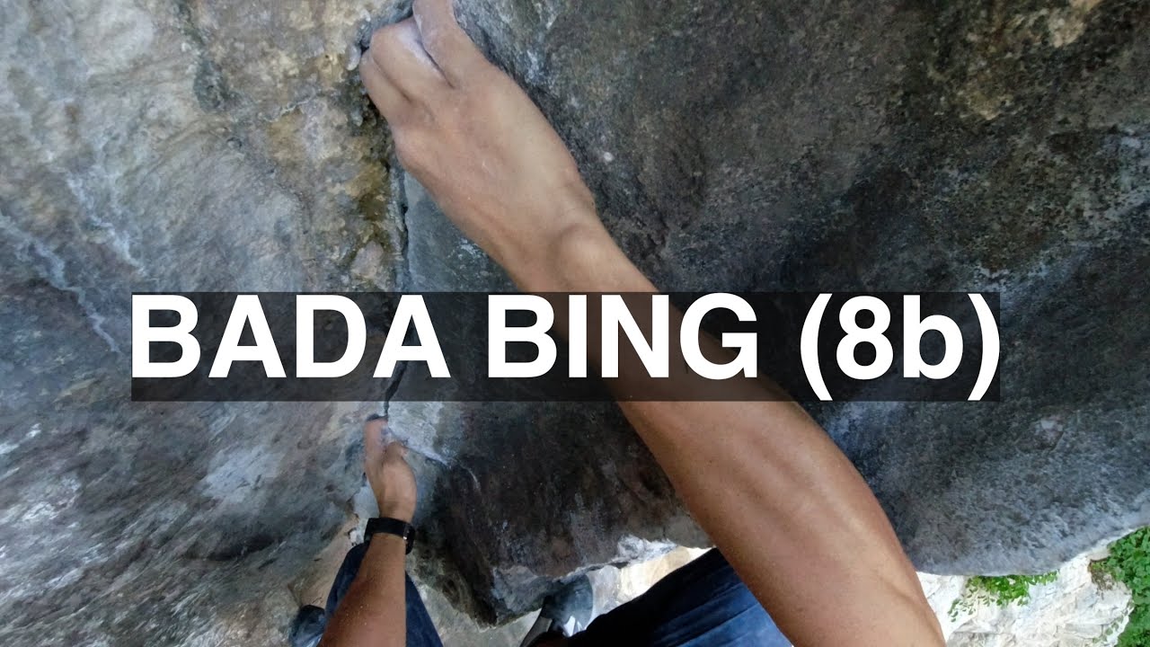 Bada Bing (8b) - Rock Climbing in Malaysia, Nyamuk Wall, Batu Caves, Kuala Lumpur