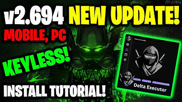 Delta Executor Mobile, PC NEW UPDATE ‼️NO KEY iOS, Android, PC 2025 Latest Version Download Tutorial
