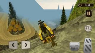 Log Transporter Tractor Crane - E04, Android GamePlay HD screenshot 5