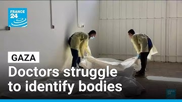 Gazan doctors struggle to identify bodies despite ceasefire • FRANCE 24 English