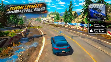Junkyard Rush Racing - Mobile Version Gameplay (Android/iOS)