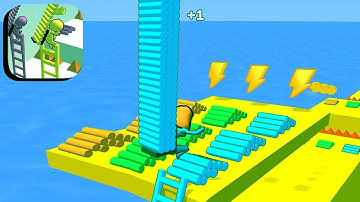 Ladder Race ​Gameplay All Levels #14-18,  Android, iOS