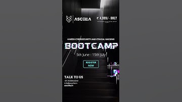 6-Week Cybersecurity and Ethical Hacking Bootcamp!