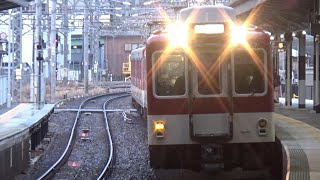 【5両編成準急到着＆発車！】近鉄名古屋線 2430系＋1253編成 名古屋行き準急 桑名駅