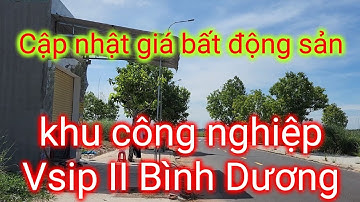 Đất khu dân cư khu công nghiệp Vsip II Bình Dương - giá 1.850 triệu