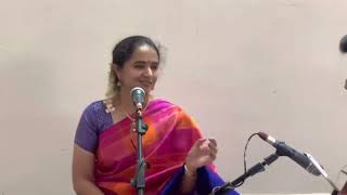 A soothing Kapi Raga Alapana by Vid. Madhuri Kaushik