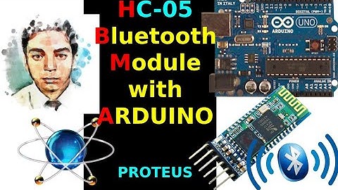 Bluetooth module interfacing with Arduino | PROTEUS