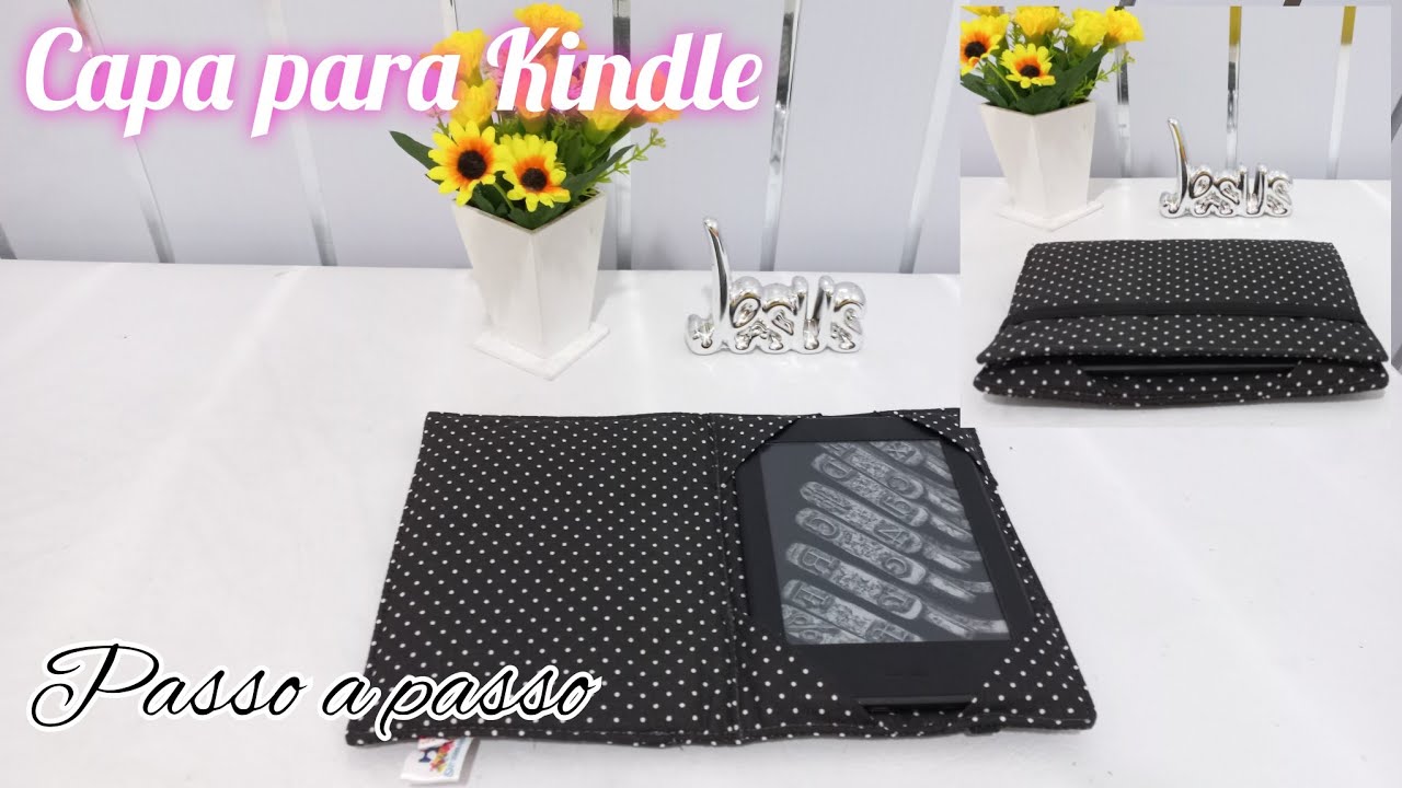 Como fazer capa para Kindle, leitor digital. Passo a passo.