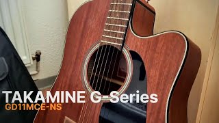 Takamine G-Series | GD11MCE-NS | Sound test | Demo