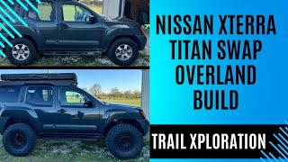 Nissan Xterra Pro 4X Titan Swapped Overland Rig Walk Around Video
