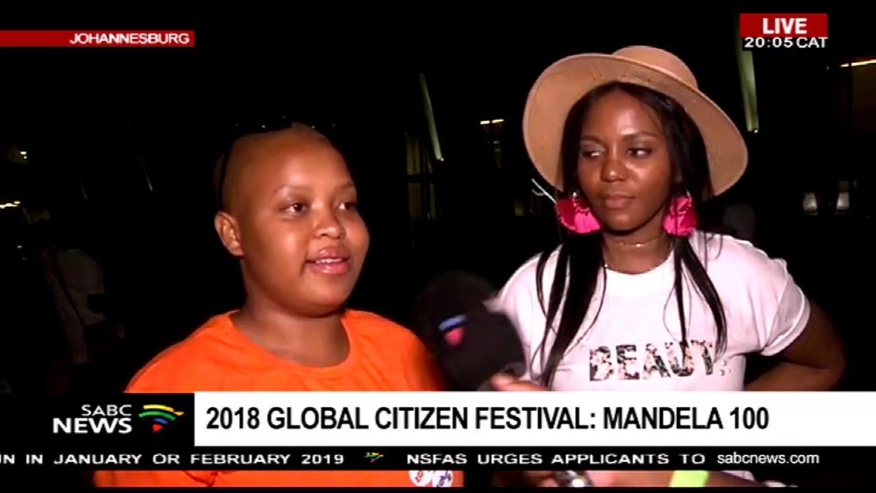 Fans wowed by Global Citizen Festival line-up - YouTube