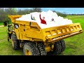 I filled my dump truck with packing peanuts