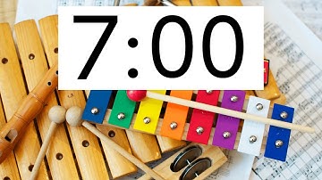 7 Minute Rotation Timer + 2  Minute Clean Up: 9 Minute Music Center Timer