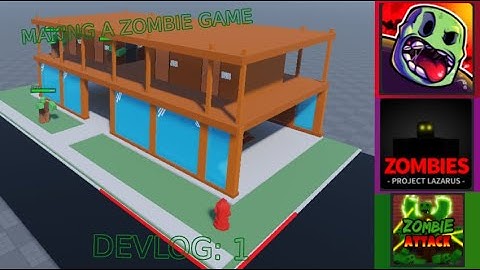 Making my own zombie game devlog: 1