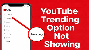 YouTube Trending Option Not Showing | After New Update ✨