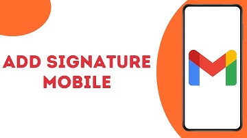 How to add Signature in Gmail mobile shorts ?