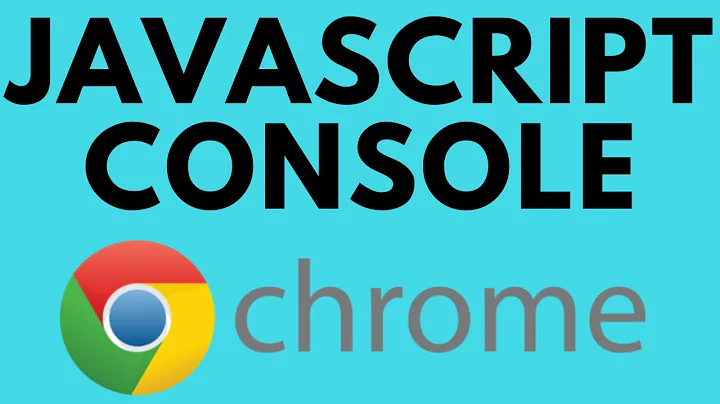 How to Open JavaScript Console in Google Chrome