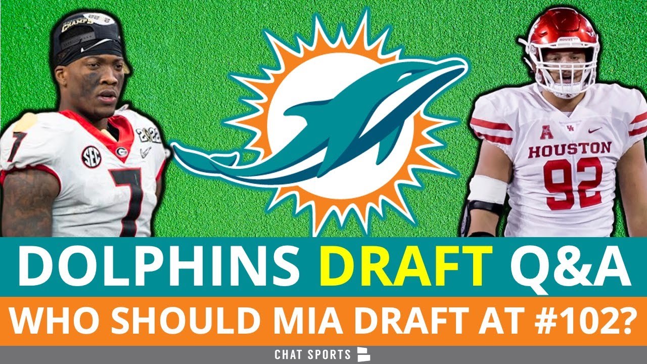 Dolphins Rumors Q&A: Draft Quay Walker Or Logan Hall In 3rd Round? Latest On Tyrann Mathieu